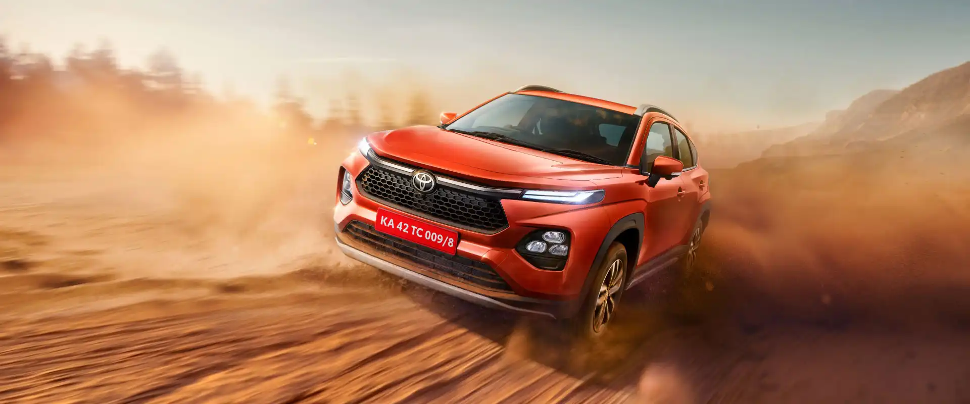 Toyota Taisor premium vehicle